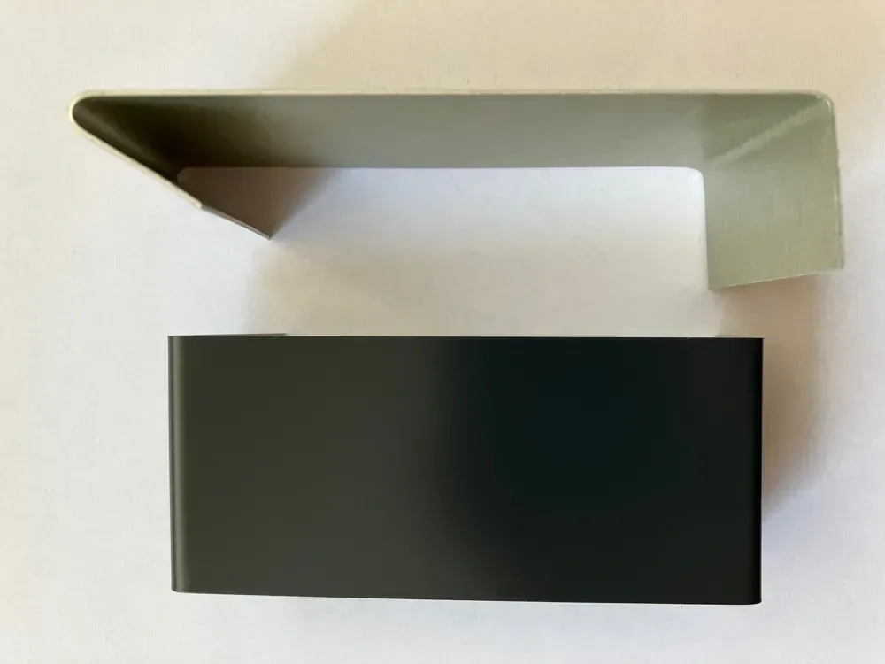 Ukončovací profil „C" | spojka | výška 130 mm | dĺžka 50 mm