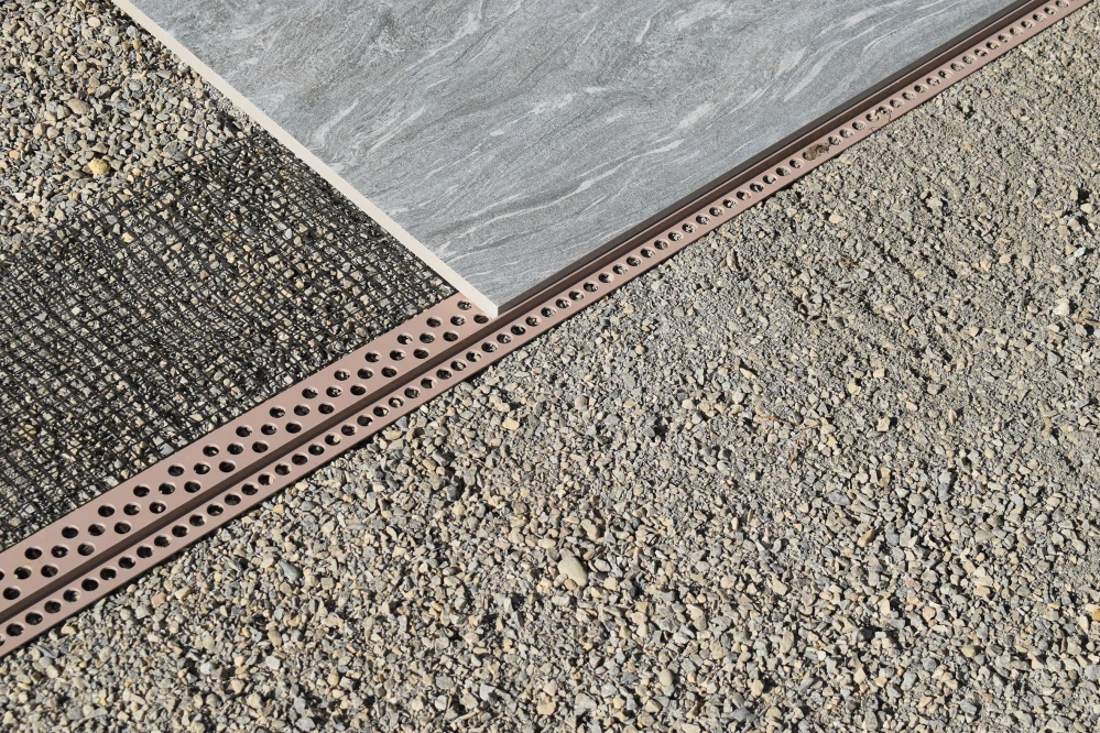 Steinfix® h10 | GRES-FIX h10 - pre keramickú dlažbu | ukončenie terasy | dľžka 2 m